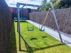Duo schommel te koop, Kinderen en Baby's, Speelgoed | Buiten | Speeltoestellen, Ophalen, Gebruikt, Schommel