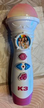 K3 microfoon met stemopname +wisselende licht., Kinderen en Baby's, Ophalen of Verzenden, Zo goed als nieuw, Ontdekken, Met geluid
