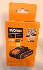 Batterie Worx WA3639 20V 2.0Ah. Neuf sous cello., Bricolage & Construction, Enlèvement, Neuf