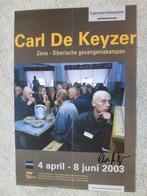 Affiche signée Carl De Keyzer de 2003, Enlèvement ou Envoi