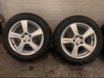 4 mercedes velgen met winterbanden 17”, Auto-onderdelen, Banden en Velgen, Ophalen, 17 inch, Winterbanden, Velg(en)