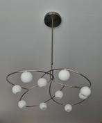 Massive design hanglampen in nieuwstaat, Huis en Inrichting, Lampen | Hanglampen, Ophalen, 50 tot 75 cm, Zo goed als nieuw, Glas