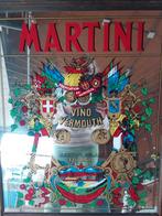 Vintage martini-frame, Verzamelen, Ophalen, Zo goed als nieuw, Reclamebord