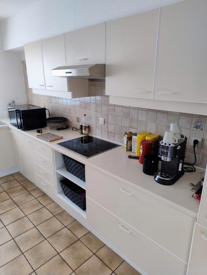 Volledige keuken met apparaten. Gedemonteerd af te halen., Huis en Inrichting, Keuken | Complete keukens, Gebruikt, Hoekkeuken