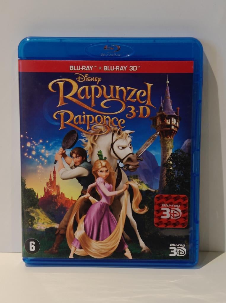 Rapunzel Full HD 3D  + 2D Bluray Disney sprookje klassieker, Ophalen of Verzenden, Zo goed als nieuw, Avontuur, Boxset