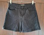 Zwarte jeans short maat 36, Ophalen of Verzenden, Gedragen, Zwart, W28 - W29 (confectie 36)