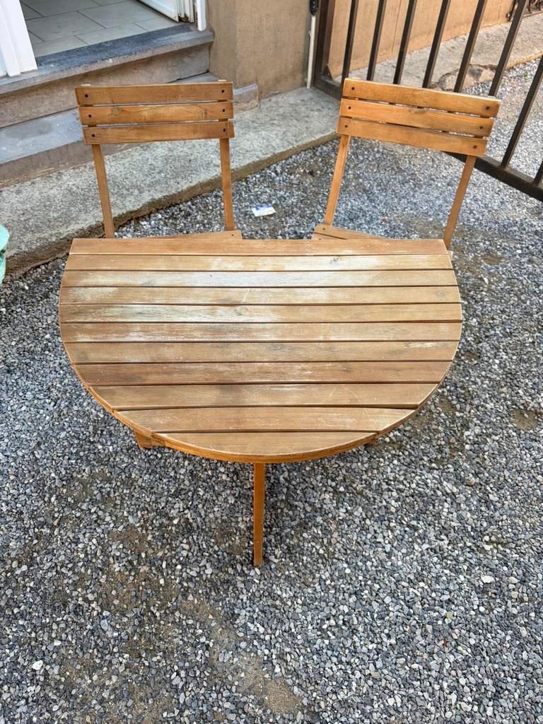 salon de jardin, Enlèvement, Utilisé