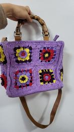 Prachtige handgemaakte handtas, Handtassen en Accessoires, Tassen | Damestassen, Ophalen of Verzenden, Handtas