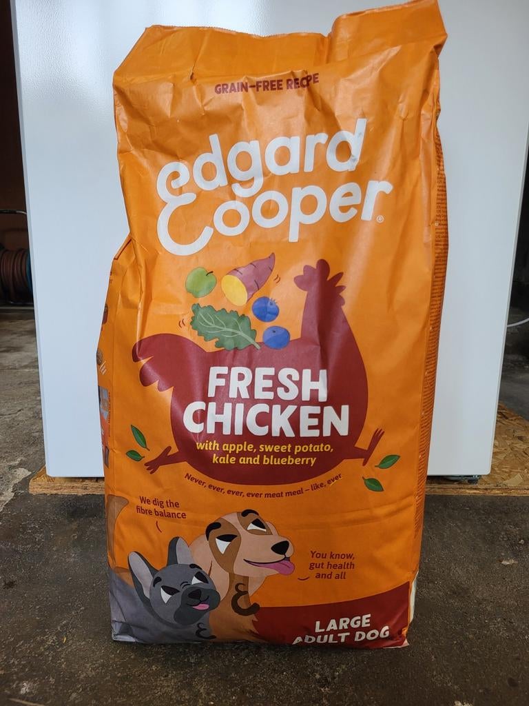 Hondenbrokken Edgard Cooper 12kg (16/12/2027), Dieren en Toebehoren, Dierenvoeding, Hond, Ophalen