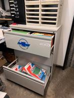 Metalen archief kast met nieuwe hangmappen, Ophalen, Hangmappen archief kast, Gebruikt, 50 tot 100 cm