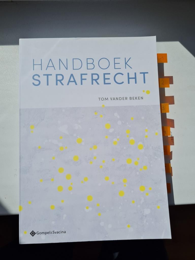 Handboek Strafrecht, Enlèvement, Tom Vander Beken