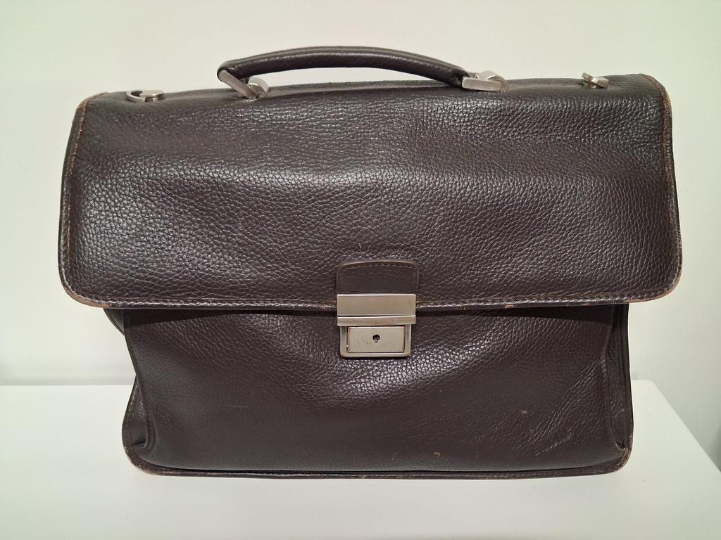 Aktetas, Ophalen, 40 tot 60 cm, Gebruikt, Bruin