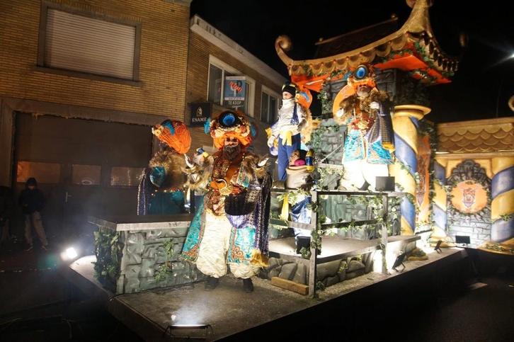 carnavalwagen tempel  €1850, Diversen, Overige Diversen, Gebruikt, Ophalen