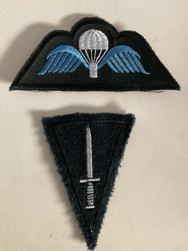 Para wing en Dolk, Verzamelen, Ophalen, Rijkswacht, Embleem of Badge