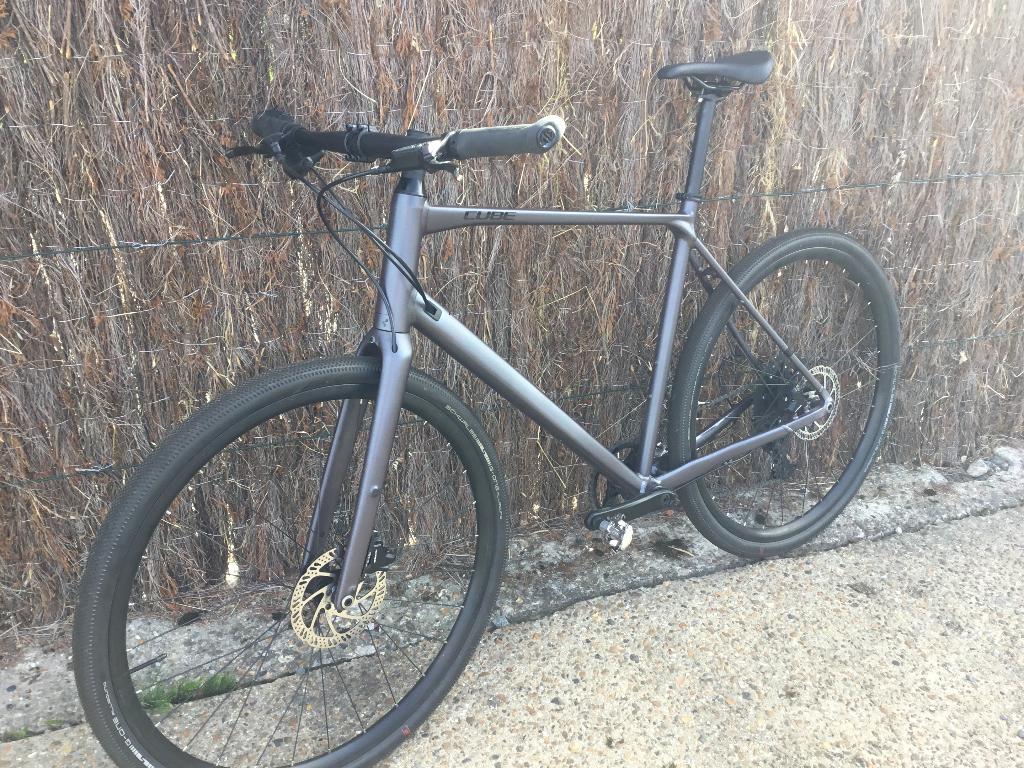 CUBE NULANE ONE, Fietsen en Brommers, Versnellingen, Zo goed als nieuw, 57 tot 61 cm, Schijfrem