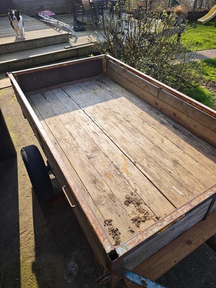 Remorque Simple essieu 235 x 135 éclairage neuf !, Autos : Divers, Remorques