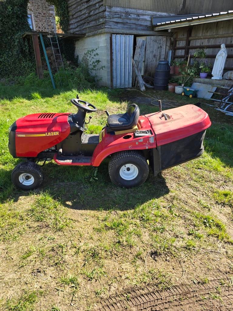 Tracteur tondeuse, Enlèvement