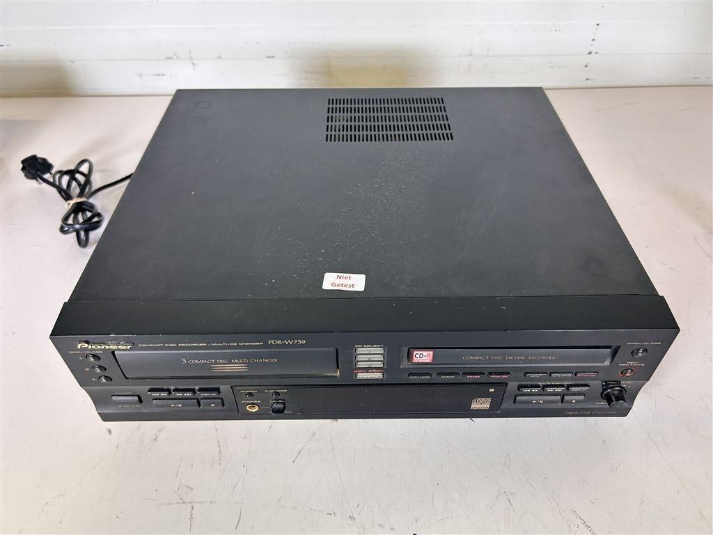 A7304. PDR-W739. Pioneer Compact Disc Recorder Multi-CD Chan, Ophalen of Verzenden, Gebruikt, Pioneer