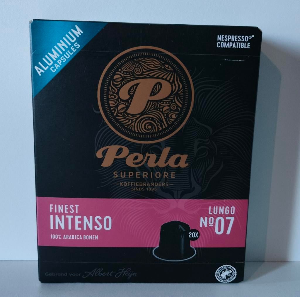 Perla Finest Intenso Lungo No7 100 gram voor 2,50 euro., Enlèvement ou Envoi
