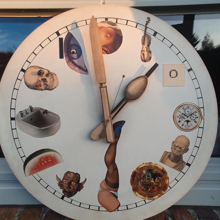 Horloge murale « Menu au choix » — PIRE/Ferdinand Pire, Antiquités & Art, Art | Objets design, Enlèvement