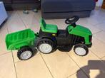 Jouet tracteur électrique avec remorque, Enlèvement, Neuf