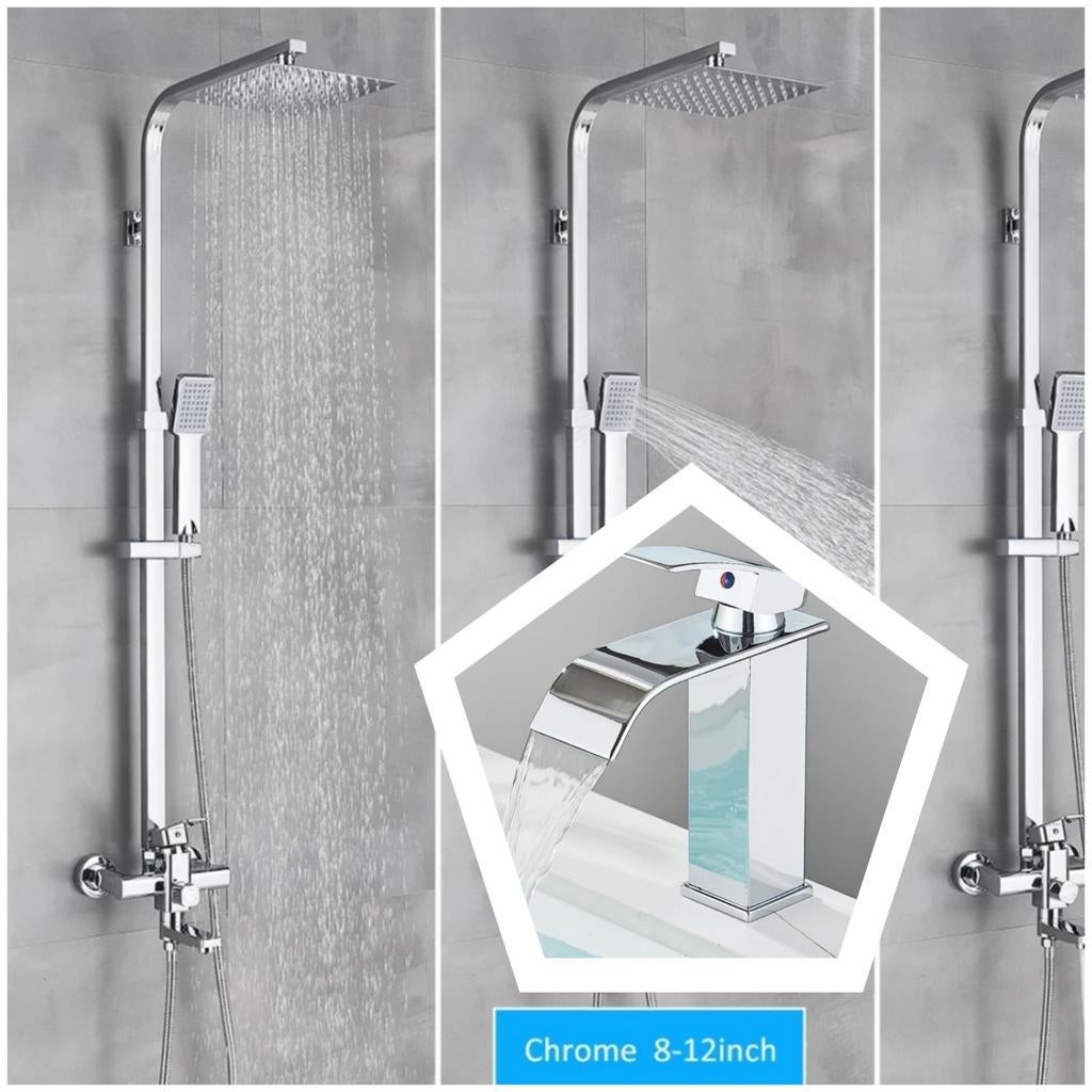 Colonne de douche + un robinet, Maison & Meubles, Enlèvement ou Envoi