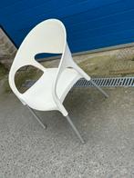 Witte stoelen, Huis en Inrichting, Stoelen, Ophalen, Overige materialen, Gebruikt, Wit