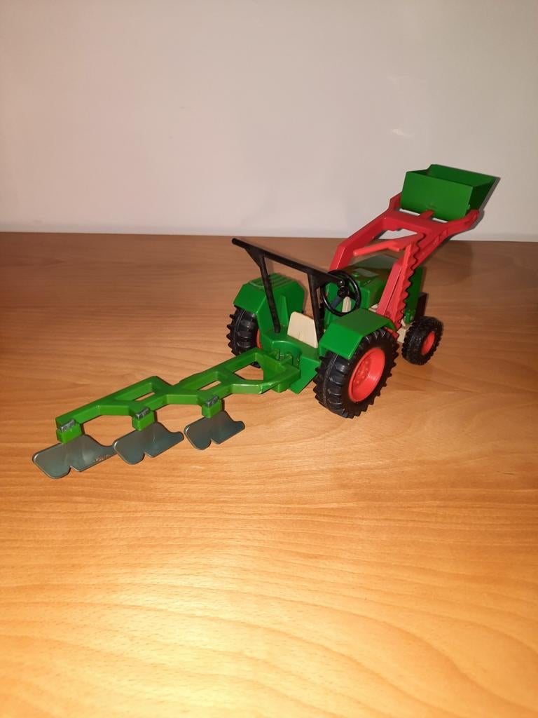 3 tractors playmobil met werktuig., Ophalen