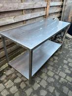 RVS  inox werk tafels, Zakelijke goederen, Ophalen, Gebruikt, Meubilair