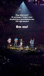 Verkoop 1 zitplek bankzitters lotto arena avondshow, Eén persoon