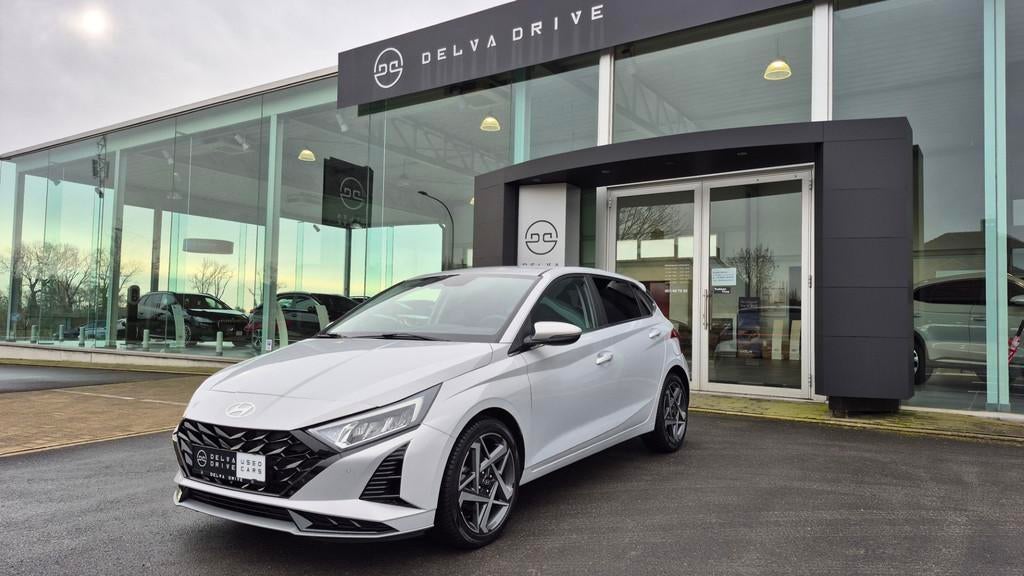 Hyundai i20 1.0 TGDI Trend Line  automaat (automatique), Argent ou Gris, Achat, Entreprise, Carnet d'entretien