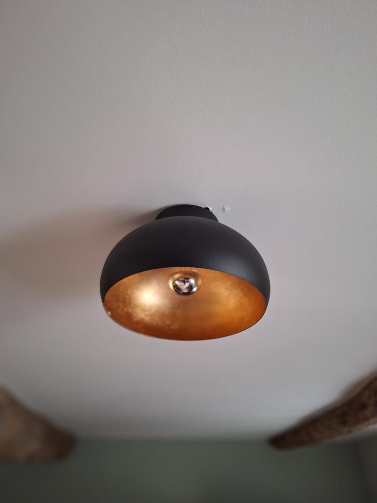 Eglo Mogano 2 plafondlamp, Enlèvement, Comme neuf, Métal, Moins de 50 cm