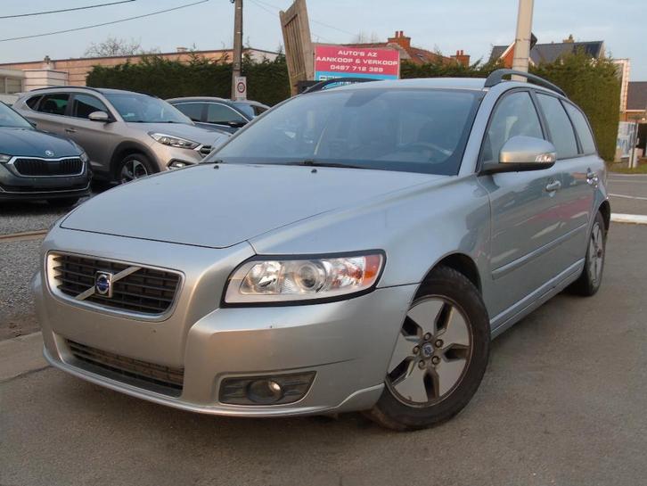 Volvo V50 1.6d Dirve-e *07/2009 *Airco *Leder *Navi *EURO 5, Autos, Volvo, Entreprise, Achat, V50, ABS, Phares directionnels, Airbags