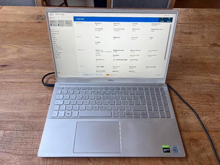 Dell Inspiron 7501 i7 16Go GTX 1650 Ti, Informatique & Logiciels, Ordinateurs portables Windows, Utilisé, 15 pouces, SSD, 3 à 4 Ghz