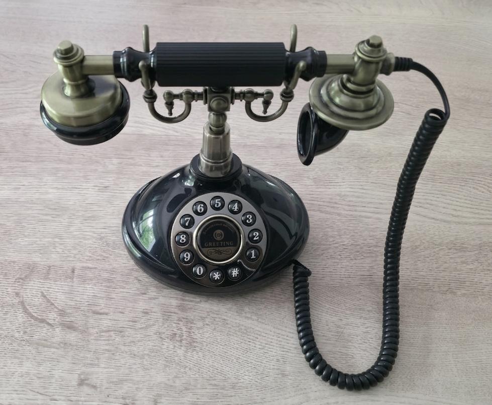 Vintage audio-telefoon / audio-gastenboek, Electroménager, Électroménager & Équipement Autre, Enlèvement ou Envoi, Comme neuf