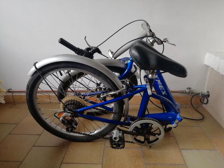 plooifiets, Fietsen en Brommers, Fietsen | Vouwfietsen, Gebruikt, Dames, Overige merken, Minder dan 14 inch, Totaal opvouwbaar