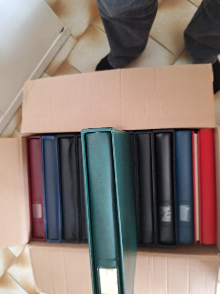 zeer mooie voordruk albums  safe & lindner, Ophalen of Verzenden, Verzamelalbum