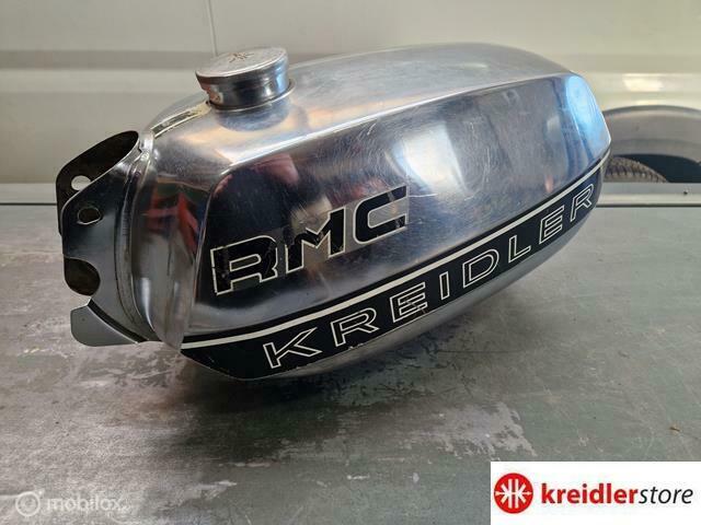Kreidler RMC Blok tank Chroom origineel roestvrij van binnen, Gebruikt, Ophalen of Verzenden