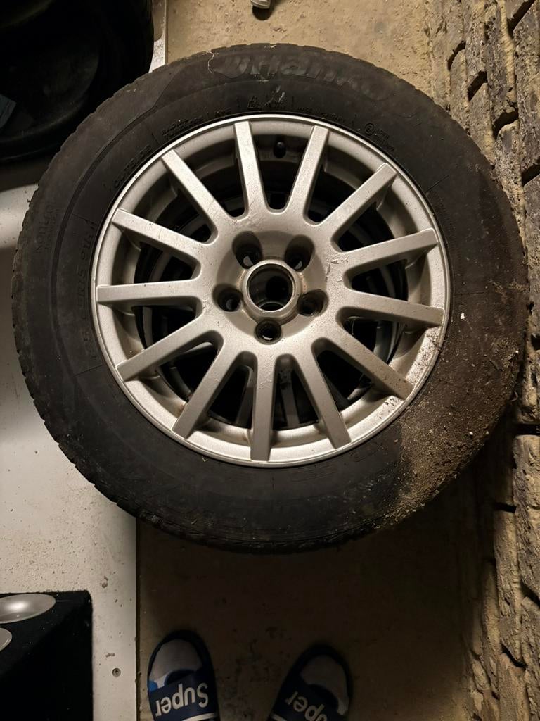 Jantes 15 pouces, Gebruikt, 15 inch, Velg(en), 195 mm