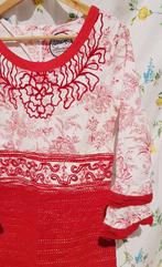 Robe ESPAGNOLE à  fleurs en coton🔥( Fabrication espagnole ), Marque espagnole, Taille 38/40 (M), Sous le genou, Neuf