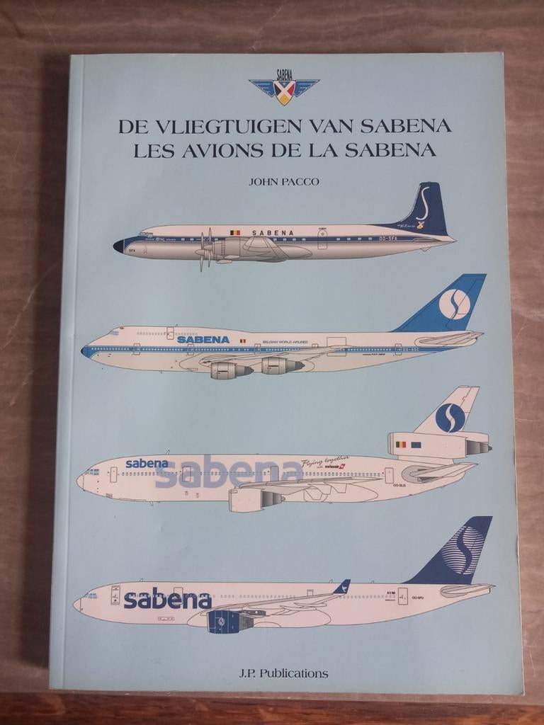 Livre Sabena en deux langues de John Pacco, Enlèvement ou Envoi