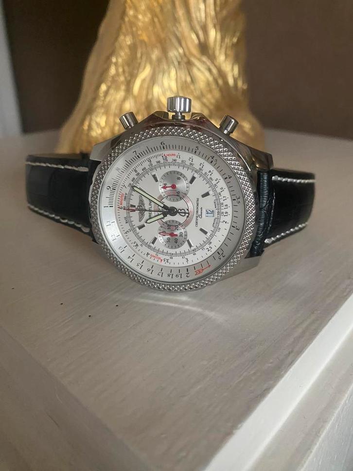 Horloge heren for bentley Breitlin, Handtassen en Accessoires, Horloges | Dames, Zo goed als nieuw, Rolex, Goud, Verzenden