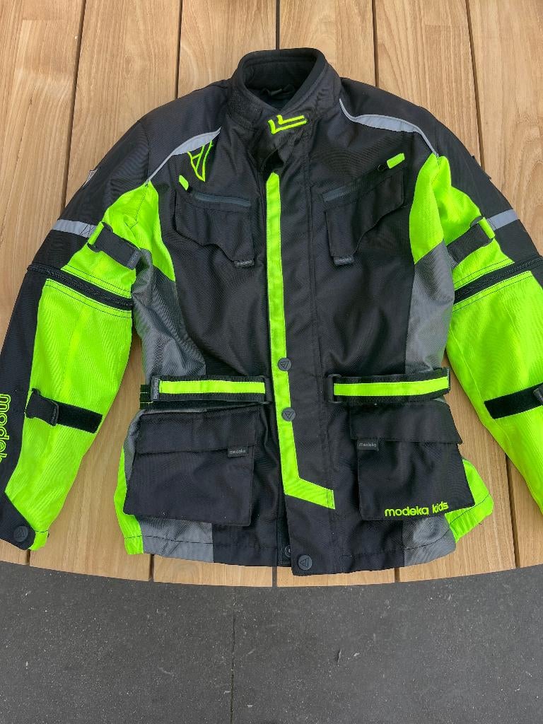 Motorkledij kind maat 164: vest en broek, Ophalen, Jas | textiel, Kinderen, Nieuw zonder kaartje