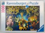 Efteling Ravensburger Puzzel 1000 Droomvlucht Compleet 2016, Kinderen en Baby's, Verzenden, Meer dan 50 stukjes, Zo goed als nieuw