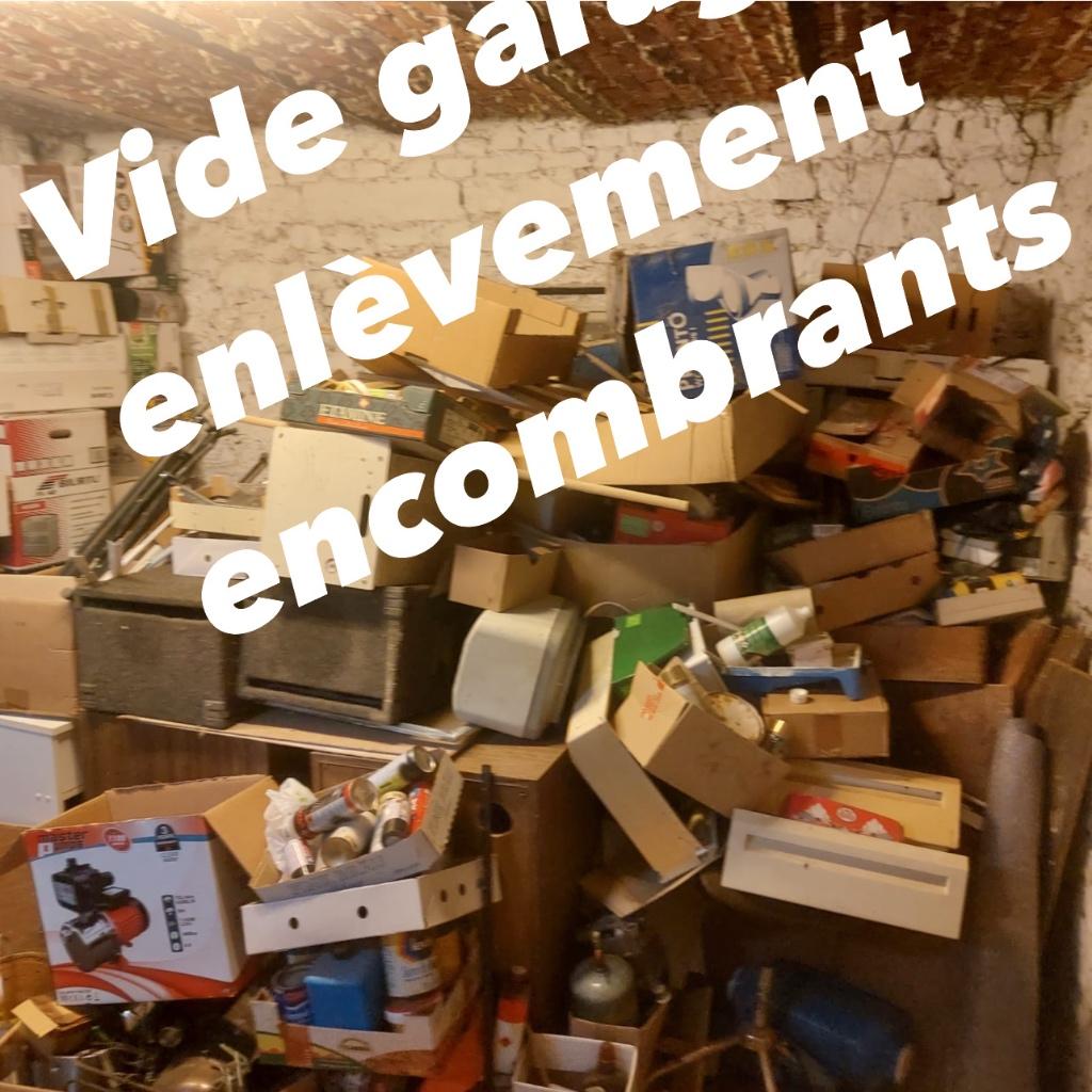 Vide maison vide encombrants, Enlèvement