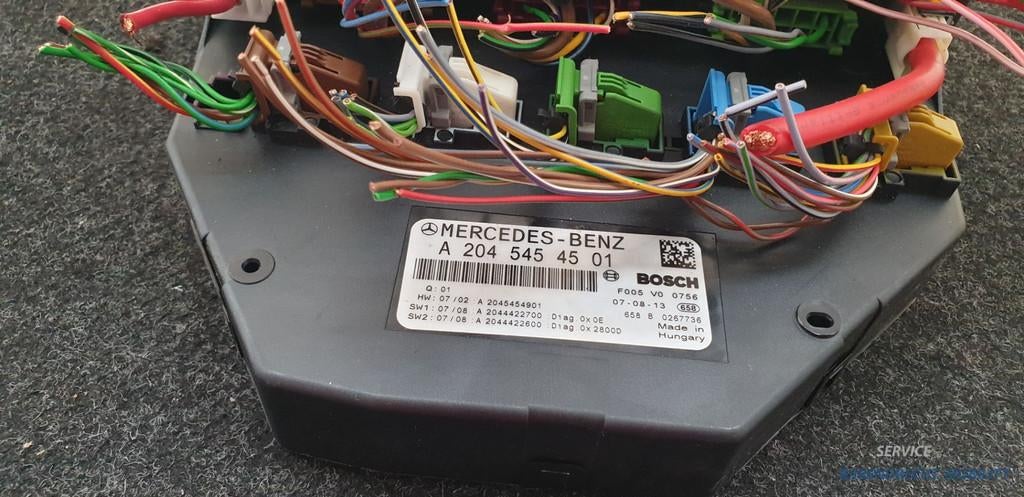 SAM module zekeringkast W204 Mercedes C klasse A2045454501 v, Auto-onderdelen, Gebruikt, Mercedes-Benz AG, Mercedes-Benz, Mercedesstrasse 120
70372  Stuttgart, DE