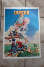 filmaffiche Walt Disney Dumbo filmposter, Verzamelen, Rechthoekig Staand, Ophalen of Verzenden, Zo goed als nieuw, A1 t/m A3