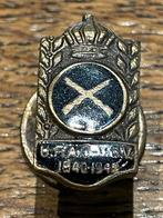 herdenkingsspeldje Belgische verzetsstrijders uit WO2, Verzamelen, Verzenden, Embleem of Badge