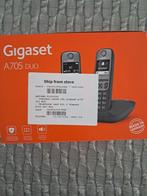 Huistelefoon Gigaset  A705 Duo, Enlèvement, Comme neuf, 2 combinés