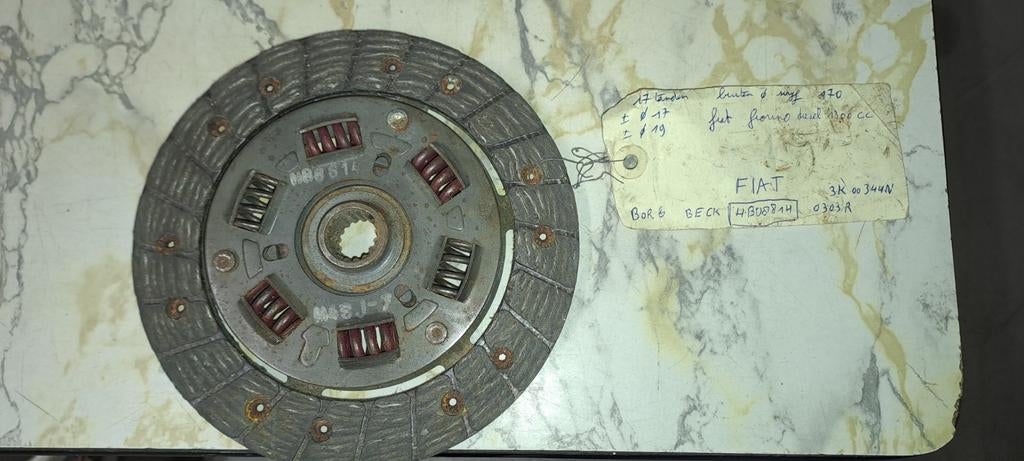 Fiat, disque d'embrayage Autobianchi HB08814, Autos : Pièces & Accessoires, Enlèvement, Fiat